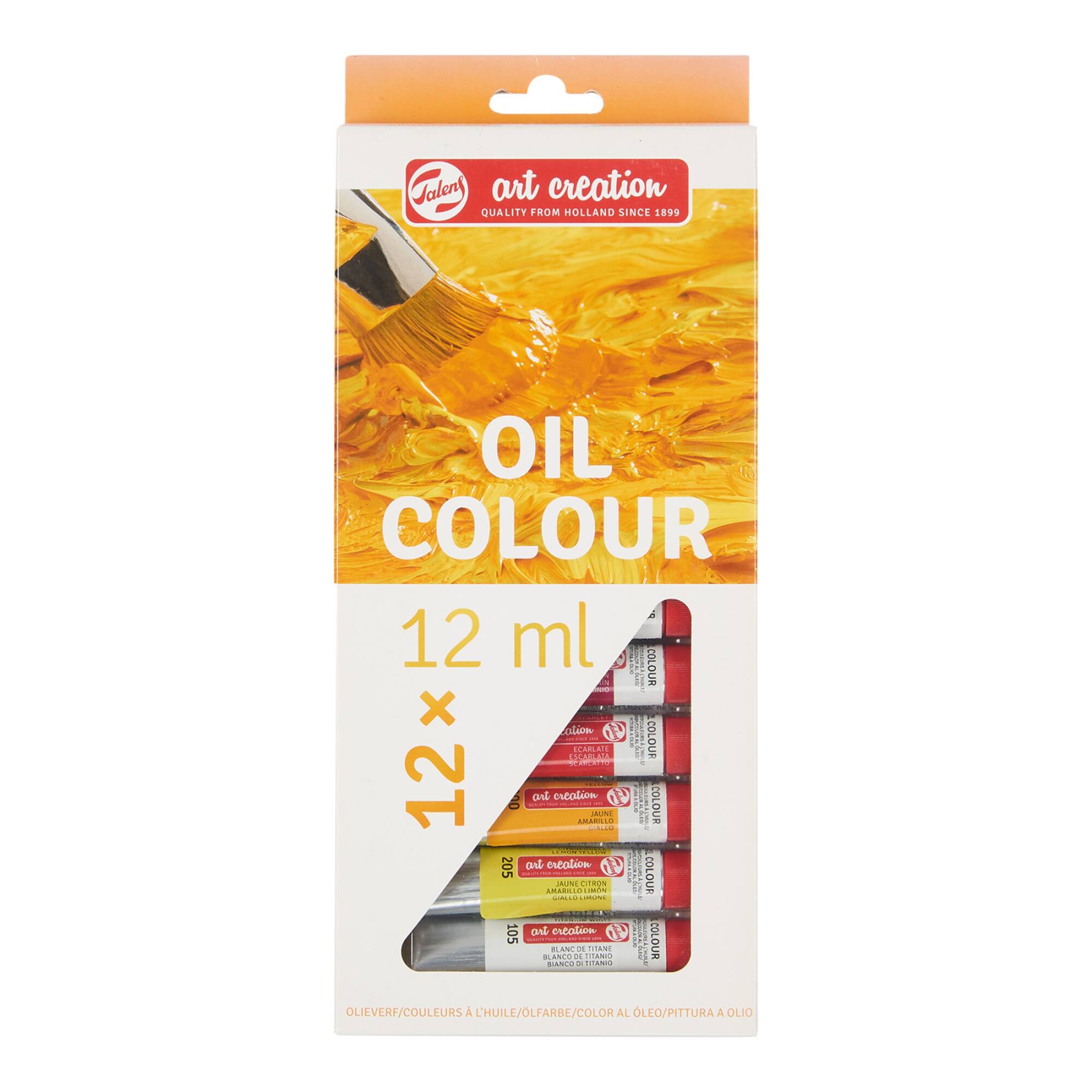 Talens Art Creation 12 Color Oil Paint Set
